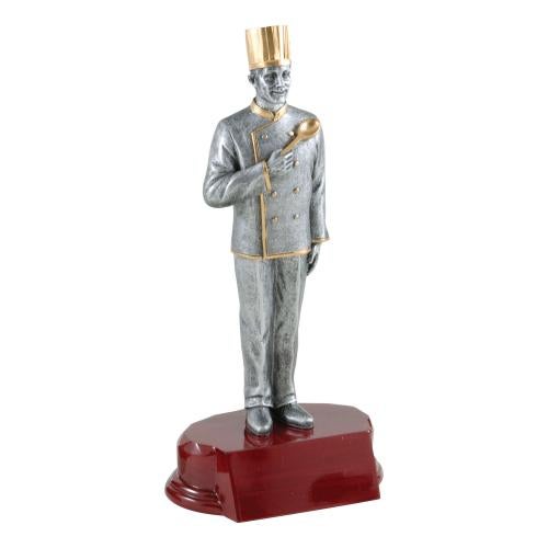 Trophies - Chef Male Resin Figure Trophy