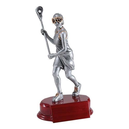 Trophies - Lacrosse Female Resin Figure Trophy