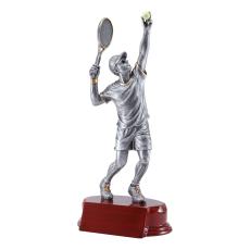 Tennis Male Resin Figure Trophy - Trophies