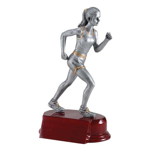 Trophies - Track Female Resin Figure Trophy
