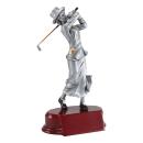 Vintage Golf Female Resin Figure Trophy