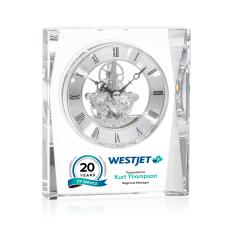 Arreola Full Color Clock - Crystal Trophies