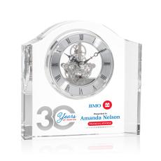 Zimmerman Full Color Clock - Crystal Trophies