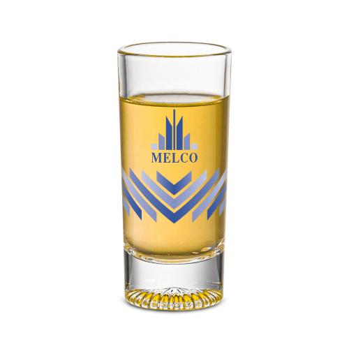 Custom Barware Glasses - Shot Glasses - Thorpe  Shot Glass - Full Color