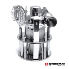 Swissmar Portable Bar Set - 7pc - Cocktail Glasses