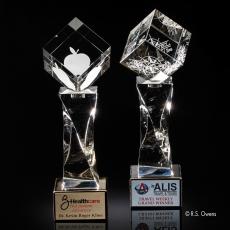 Longoria Towers Crystal Trophy - Trophies