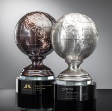 Chung Globe Metal Trophy - Trophies