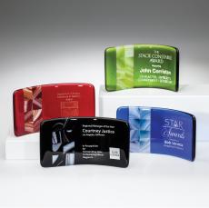 Velasquez Rectangle Glass Trophy - Glass Trophies