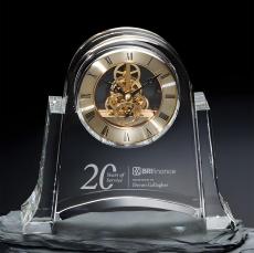 Melton Clock - Gold - Crystal Clocks