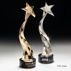 Stallings Shooting Star Metal Trophy - Trophies