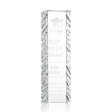 Donahue Tower Towers Crystal Trophy - Crystal Trophies