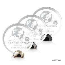 Foley Hemisphere Circle Acrylic Trophy - Trophies