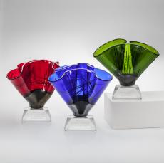 Bartlett Unique Glass Trophy - Glass Trophies