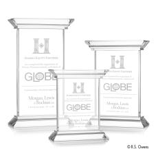 Rubio Rectangle Crystal Trophy - Crystal Trophies