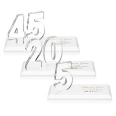 Hutchison Anniversary Fagan Crystal Trophy - Crystal Trophies