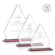 Mayer Wood Crystal Trophy - Crystal Trophies