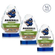 Mayfield Full Color Tear Drop Crystal Trophy - Crystal Trophies