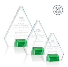 Kilgore Green Crystal Trophy - Crystal Trophies