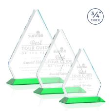 Mayer Green Crystal Trophy - Crystal Trophies