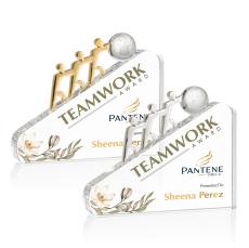 Synergy Full Color Unique Crystal Trophy - Crystal Trophies