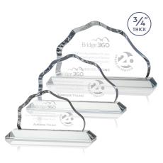 Hagen Clear Crystal Trophy - Crystal Trophies