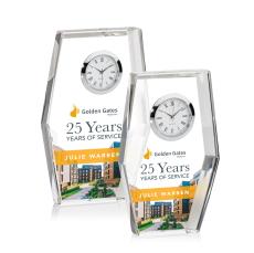 Layton Full Color Clock - Crystal Clocks