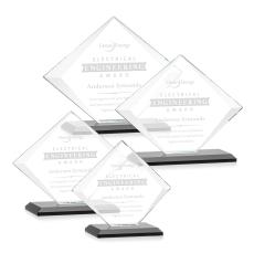 Latham Black Crystal Trophy - Crystal Trophies