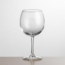Reese Balloon Wine - Deep Etch - Wine Glasses
