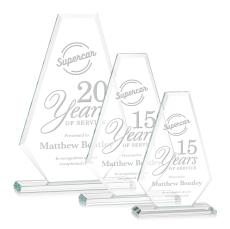 Robbins Polygon Crystal Trophy - Crystal Trophies