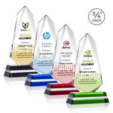 Raymond Full Color Unique Crystal Trophy - Crystal Trophies