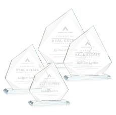 Hoang Clear Peaks Crystal Trophy - Crystal Trophies