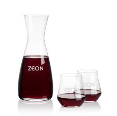 Cabral Carafe & Watts Stemless Wine - Carafes