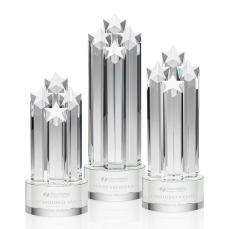 McNeil Star Clear Towers Crystal Trophy - Trophies