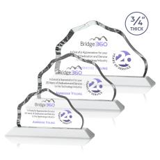 Hagen Full Color Fagan Crystal Trophy - Custom Trophies