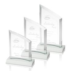Herndon Fagan Peaks Crystal Trophy - Crystal Trophies