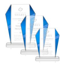 Swain Blue Peaks Crystal Trophy - Crystal Trophies