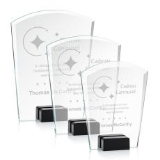 Byrne Black Peaks Crystal Trophy - Crystal Trophies
