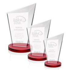 Neumann Red Peaks Crystal Trophy - Crystal Trophies