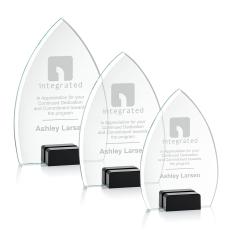 Porter Black Peaks Crystal Trophy - Crystal Trophies