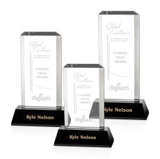 Malone Black Towers Crystal Trophy - Crystal Trophies