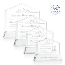 Realtor on Helton Starfire Peaks Crystal Trophy - Crystal Trophies