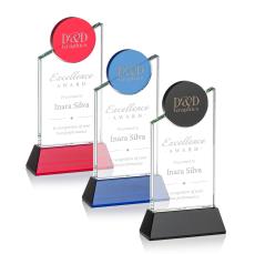 Michael Optical Peaks Crystal Trophy - Crystal Trophies