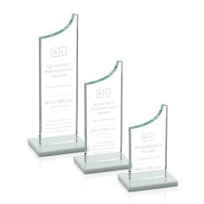 Henson Fagan Peaks Crystal Trophy - Crystal Trophies