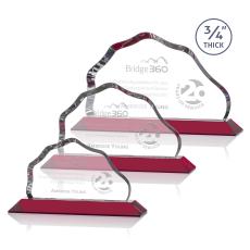 Hagen Red Crystal Trophy - Crystal Trophies