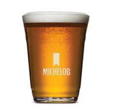 Party Cup Beer Glass - Deep Etch - Beer Glasses