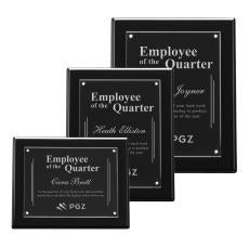 Metzger Plaque - Black - Wall Plaque Awards