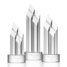 Francisco Clear Towers Crystal Trophy - Crystal Trophies