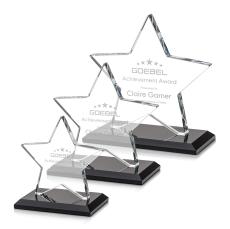 Gamboa Star Black Crystal Trophy - Trophies