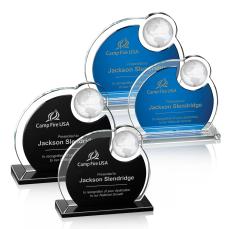 Geiger Globe Crystal Trophy - Crystal Globe Awards
