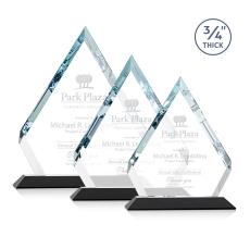 Apex Black Crystal Trophy - Crystal Trophies